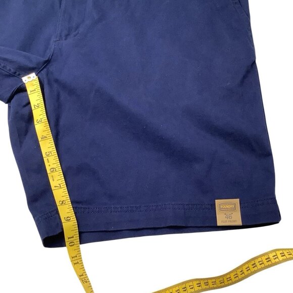 Foundry Everyday Casual Comfort Stretch Flat Front Shorts Size W46 - Picture 4 of 6